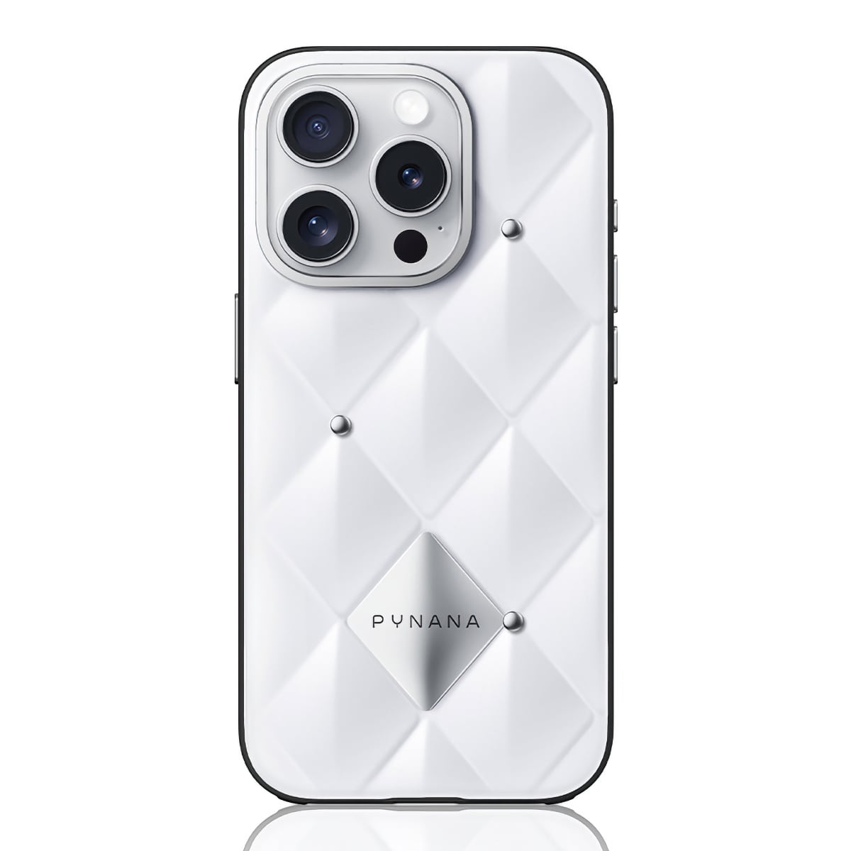 Pynana Metal Diamond iPhone 16 Pro Kılıf