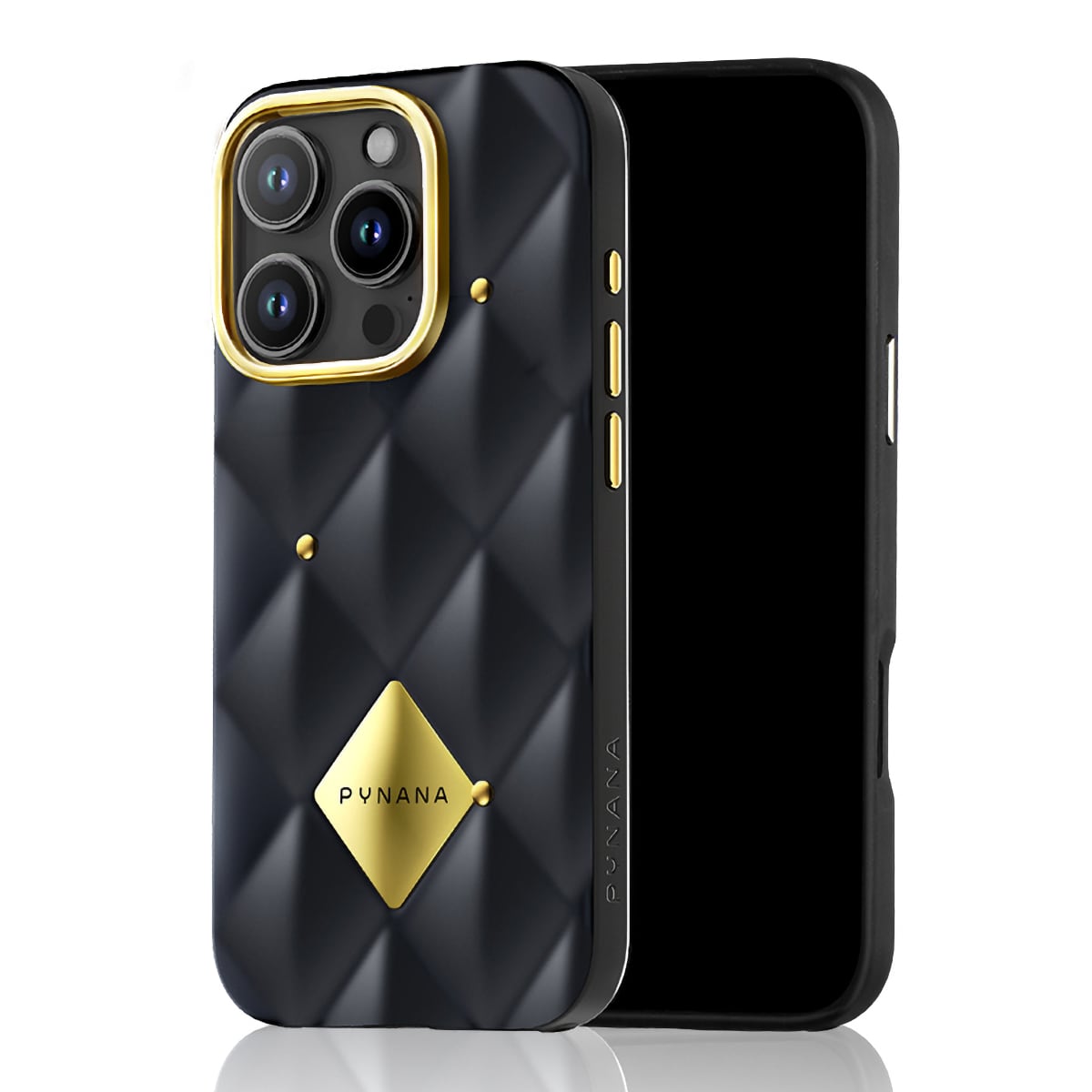 Pynana Metal Diamond iPhone 16 Pro Kılıf